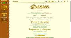 Desktop Screenshot of giobe2000.it